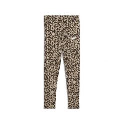 Młodzieżowe legginsy Essentials ze zwierzęcym wzorem PUMA Toasted Almond Beige. Brązowa legginsy damskie Puma, m, bez wzorów. Za 129.00 zł.