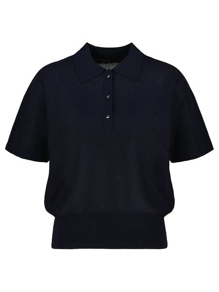 TAIFUN Sweter w kolorze granatowym rozmiar: 46. Niebieskie swetry klasyczne damskie Taifun, bez kołnierzyka. Za 131.12 zł.