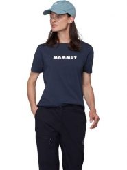 Mammut Koszulka w kolorze granatowym rozmiar: M. Niebieskie bluzki damskie Mammut, m, bez wzorów, z bawełny, bez kołnierzyka, bez ramiączek. Za 85.95 zł.