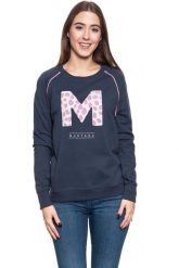BLUZA MUSTANG DAMSKA Bea C Raglan 1009096 4085. Bluzy damskie Mustang, s, bez wzorów, bez kaptura. W wyprzedaży za 59.99 zł.