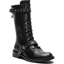 Kozaki PATRIZIA PEPE - 2V8200/A483-K103 Nero. Czarne kozaki damskie Patrizia Pepe, ze skóry. W wyprzedaży za 1,389.00 zł.