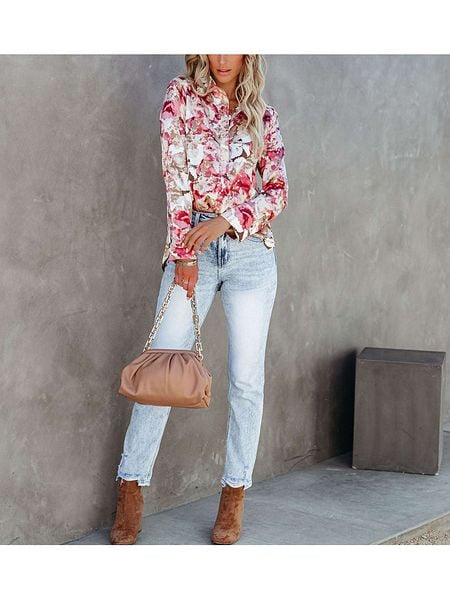 LA Angels Bluzka w kolorze kremowo-różowym rozmiar: S. Brązowe bluzki damskie LA Angels, s, bez wzorów, bez kołnierzyka, bez ramiączek. Za 96.83 zł.