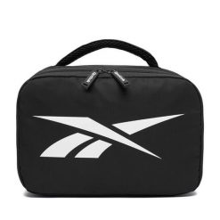 Kosmetyczka Reebok. Czarne kosmetyczki damskie Reebok, bez wzorów, z materiału. Za 79.99 zł.