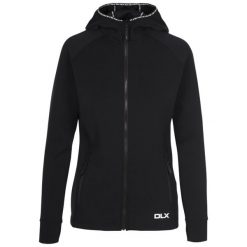 Dlx Anais - Damska bluza z kapturem Dlx w kolorze czarnym. Czarne bluzy damskie DLX, xs, bez wzorów, z kapturem. Za 276.99 zł.