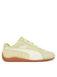 Puma Sneakersy Speedcat OG 398846 48 Zielony. Zielone obuwie sportowe damskie Puma, ze skóry, bez zapięcia. Za 369.99 zł.