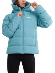 Kurtka damska Fundango Amber Padded. Niebieskie kurtki sportowe damskie FUNDANGO, na zimę, m, bez wzorów, z materiału, z kapturem. Za 349.00 zł.