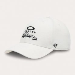 Czapka z daszkiem Oakley 47 MVP FOS902101-68S. Brązowe czapki z daszkiem damskie Oakley, bez wzorów, z materiału. Za 161.01 zł.