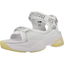 Sandały MUNICH AREIA Biały. Białe sandały damskie munich, bez wzorów, z syntetyku, bez obcasa, bez zapięcia. Za 259.20 zł.