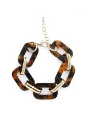 Acccessories Bransoletka 1W8-003-SS20 Brązowy. Brązowe bransoletki damskie ACCCESSORIES. Za 39.99 zł.