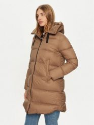 Bomboogie Płaszcz zimowy CW6630TMNA4 Brązowy Regular Fit. Brązowe kurtki damskie Bomboogie, na zimę, bez wzorów, z syntetyku, bez kaptura. Za 1,129.00 zł.