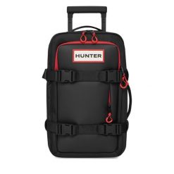 Walizka kabinowa Hunter. Czarne walizki Hunter, bez wzorów. Za 399.99 zł.