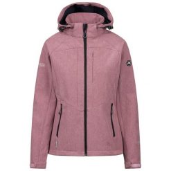 Kurtka Damska Fryatt Soft Shell. Czerwone kurtki damskie Trespass, s, bez wzorów, bez kaptura. Za 317.99 zł.