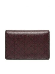 Calvin Klein Portfel Emblem Aop Accordion Cardcase LV04F1083G Bordowy. Czerwone portfele damskie Calvin Klein, bez wzorów, ze skóry. Za 249.99 zł.