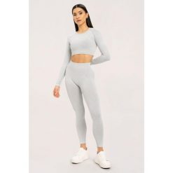Legginsy fitness damskie Gym Glamour sprane. Brązowe legginsy damskie GYM GLAMOUR, s, bez wzorów. Za 159.99 zł.
