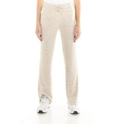 Damskie luźne spodnie dresowe Leone Winter Chic Boxing. Brązowe spodnie dresowe damskie LEONE 1947 APPAREL, bez wzorów, z dresówki. Za 147.31 zł.