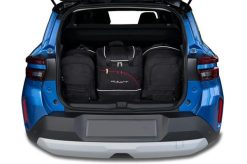 Torby Do Bagażnika Opel Frontera Ev 2024+ 4Szt Kjust. Czarne torby podróżne KJUST, bez wzorów, z kauczuku. Za 1,210.00 zł.