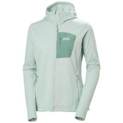 Bluza damska z kapturem Helly Hansen Versalite. Zielone bluzy damskie Helly Hansen, bez wzorów, z kapturem. Za 430.50 zł.