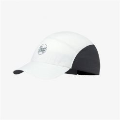 Czapka z daszkiem BUFF SPEED CAP SOLID. Białe czapki z daszkiem damskie Buff, bez wzorów. W wyprzedaży za 97.93 zł.