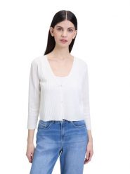 CARTOON Kardigan w kolorze białym rozmiar: 36. Białe kardigany damskie Cartoon, bez wzorów. Za 82.99 zł.