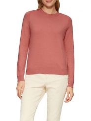 S.Oliver Sweter w kolorze szaroróżowym rozmiar: 44. Różowe swetry klasyczne damskie S.Oliver, s, bez kołnierzyka. Za 78.99 zł.