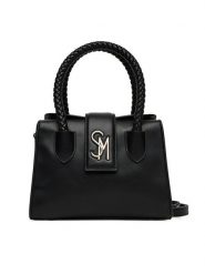 Steve Madden Torebka Bohan SM13001728 Czarny. Czarne torebki klasyczne damskie Steve Madden, ze skóry, bez dodatków. Za 359.99 zł.