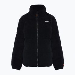 Kurtka ocieplana damska Ellesse Berghutte. Czarne kurtki damskie Ellesse, na zimę, xl, bez wzorów, z materiału, bez kaptura. Za 399.99 zł.