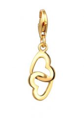 Elli Damski wisiorek podwójne serce połączenie ze srebra próby 925 Sterling Silver Naszyjniki 1 ct. Szare naszyjniki damskie Elli, srebrne. Za 208.99 zł.