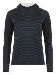 Elkline Bluza "Sweater Wetter" w kolorze czarno-antracytowym rozmiar: 46. Czarne bluzy damskie elkline, bez wzorów, z bawełny, z kapturem. Za 260.96 zł.