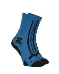 Skarpety X-Socks Trailrun Discover Crew Blue Black. Czarne skarpetki damskie X Socks, bez wzorów. Za 72.00 zł.