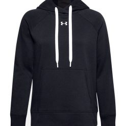 Bluza damska Under Armour Rival Fleece Hb Hoodie czarna. Białe bluzy damskie Under Armour, l, bez wzorów, bez kaptura. Za 333.06 zł.