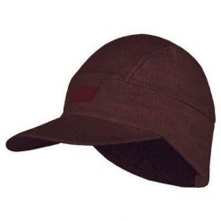 Czapka dla dorosłych Buff Pack Merino Wool Fleece Cap. Brązowe czapki z daszkiem damskie Buff, bez wzorów, z bawełny. Za 174.90 zł.
