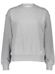 Calvin Klein Bluza w kolorze szarym rozmiar: S. Szare bluzy damskie Calvin Klein, s, bez wzorów, z bawełny, bez kaptura. Za 191.95 zł.