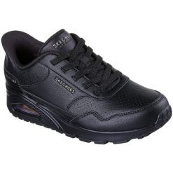 Adidasy Skechers Uno - Banksia Luxe, Kobiety. Czarne obuwie sportowe casual damskie Skechers, ze skóry ekologicznej, bez zapięcia. Za 490.00 zł.
