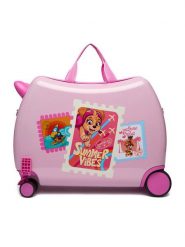 Paw Patrol Walizka dziecięca CEO-ACCCS-SS26-222PAW Różowy. Czerwone walizki PAW PATROL, bez wzorów, z tworzywa sztucznego. Za 219.99 zł.