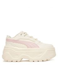 Puma Sneakersy Karmen X TRA 400369 08 Écru. Obuwie sportowe damskie Puma, ze skóry, bez zapięcia. Za 309.99 zł.