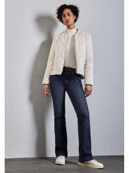 Street One Dżinsy - Skinny fit - w kolorze granatowym rozmiar: W28/L30. Niebieskie jeansy damskie Street One. Za 127.35 zł.