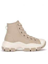 Sprandi Sneakersy WP40-22344Y Beżowy. Brązowe obuwie sportowe damskie Sprandi, ze skóry, bez zapięcia. Za 199.99 zł.