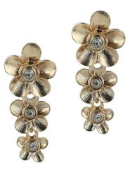 Otazu Pozłacane kolczyki-wkrętki rozmiar: onesize. Żółte kolczyki damskie Otazu, pozłacane. Za 82.99 zł.