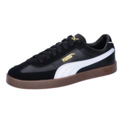 Buty PUMA Club II Era. Czarne obuwie sportowe casual damskie Puma, z zamszu, bez zapięcia, trekkingowe. Za 239.99 zł.