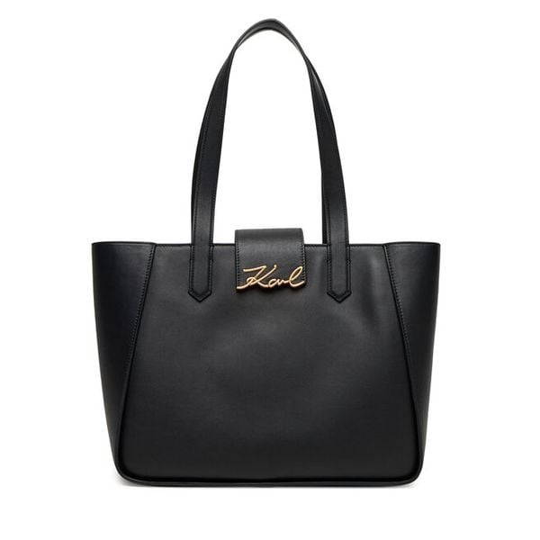 Torebka KARL LAGERFELD. Czarne torebki klasyczne damskie KARL LAGERFELD, bez dodatków. Za 1,079.00 zł.