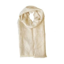 Szal LAUREN RALPH LAUREN. Brązowe szaliki damskie Lauren Ralph Lauren, bez wzorów. Za 499.99 zł.