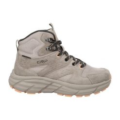 Damskie buty trekkingowe CMP Kamsel WP Mid. Brązowe obuwie trekkingowe damskie CMP, z gumy, bez zapięcia. Za 386.90 zł.