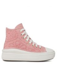Converse Trampki Chuck Taylor All Star Move A03951C Różowy. Czerwone trampki damskie Converse, bez wzorów, z materiału, bez zapięcia. Za 469.99 zł.