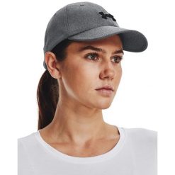 Czapka damska Under Armour Women's UA Blitzing Adj. Szare czapki z daszkiem damskie Under Armour, bez wzorów. Za 79.00 zł.
