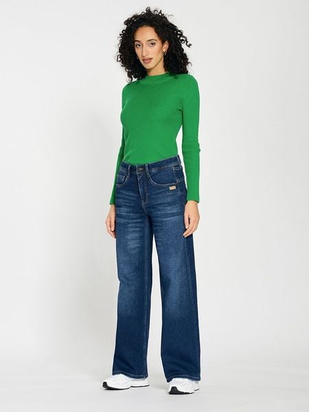 Gang Dżinsy - Comfort fit - w kolorze granatowym rozmiar: W31. Niebieskie jeansy damskie Gang, z podwyższonym stanem. Za 289.88 zł.