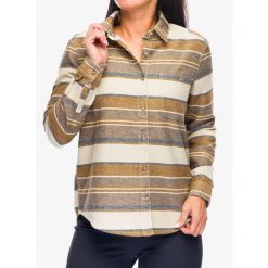 Koszula turystyczna damska Royal Robbins Clouds Rest Hemp LS. Brązowe koszule damskie ROYAL ROBBINS, bez wzorów, casualowe, bez kołnierzyka, bez ramiączek. Za 428.99 zł.