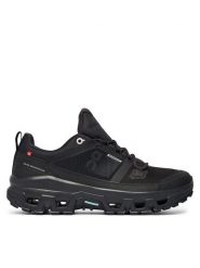 On Trekkingi Cloudrock Low Wp 3WF10141043 Czarny. Czarne obuwie trekkingowe damskie On, z materiału, bez zapięcia. Za 854.99 zł.