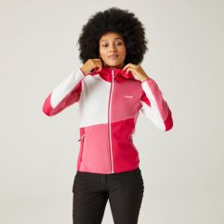 Walbury VII damska bluza. Czerwone bluzy damskie Regatta, bez wzorów, z polaru, bez kaptura. W wyprzedaży za 109.99 zł.