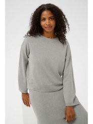 Kaffe Sweter w kolorze szarym rozmiar: XL. Szare swetry klasyczne damskie Kaffe, xl, bez kołnierzyka. Za 137.95 zł.