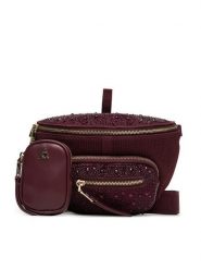 Steve Madden Torebka Bmaxima SM13000640 Bordowy. Czerwone listonoszki damskie Steve Madden, bez wzorów, ze skóry, bez dodatków. Za 319.99 zł.